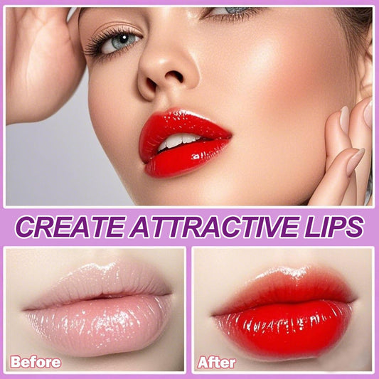 Eakroo 6 Colors Lip Tint Stain Mini Liquid Lipstick, Korean Lip Gloss Moisturizing Natural, Multi-Use Lip and Cheek Tint