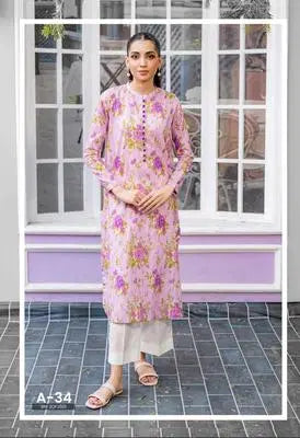 1 Pc Women's Unstitched Printed Kurti