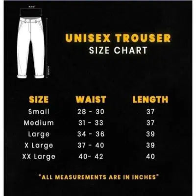 1 Pc Men's Micro Polyester Embroidered Trouser