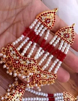 4 Pcs Beautfiul Hyderabadi Jewellery Set