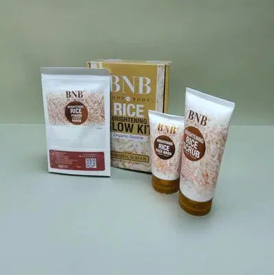 Rice Whitening And Glowing Facial Kit