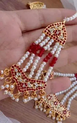 4 Pcs Beautfiul Hyderabadi Jewellery Set