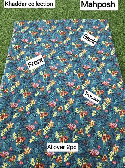 women 2pcs khaddar dress