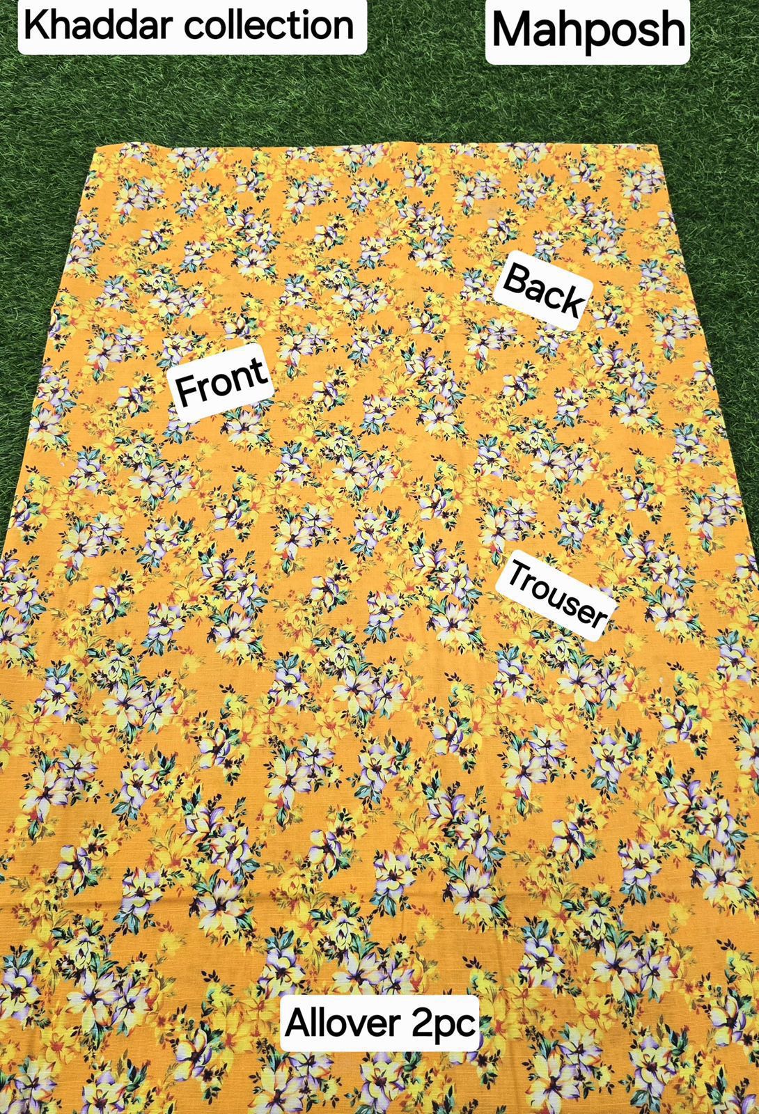 women 2pcs khaddar dress