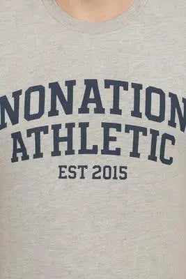 PowderCore Athletic Tee - Heather Gray for Ultimate Performance and Comfort EW-000557