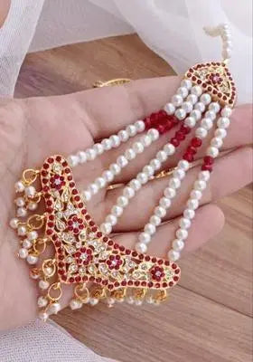 4 Pcs Beautfiul Hyderabadi Jewellery Set